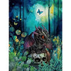 Black Dragon with Skull Diamond Painting