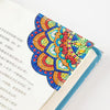 Blue Mandala Diamond Painting Corner Bookmark