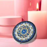 Load image into Gallery viewer, Round Mandala Diamond Painting Pocket Mirror
