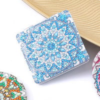 Square Mandala Diamond Painting Pocket Mirror