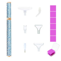 Art Design Diamond Painting Drill Pen w/Tips & Wax