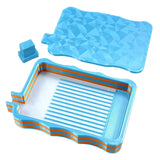 Multi-Colored Diamond Painting Sorting Trays w/Lid & Stopper