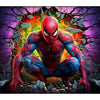 Break Through the Wall - Spiderman Diamond Painting