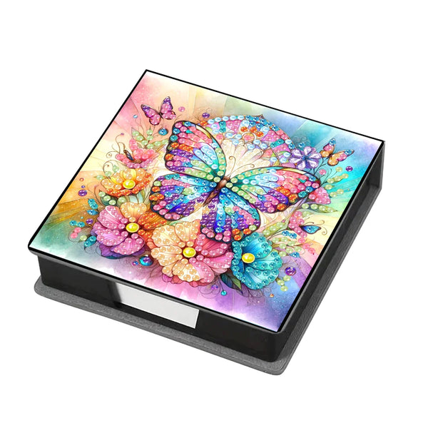 Butterfly Diamond Painting Notecard Box