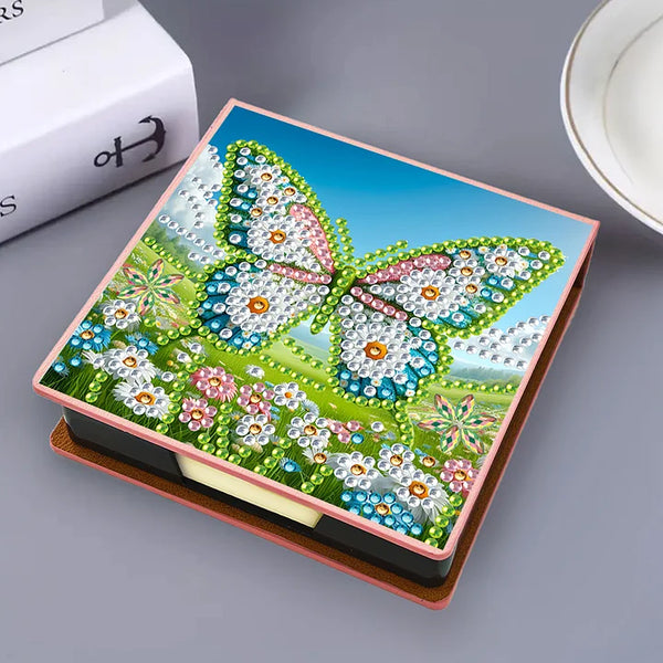 Butterfly Diamond Painting Notecard Box
