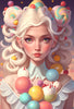 Candy Land Girl Diamond Painting