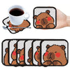 Capybara Diamond Painting Coaster Set