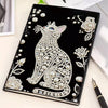 Cat Pearl Diamond Painting Notebook