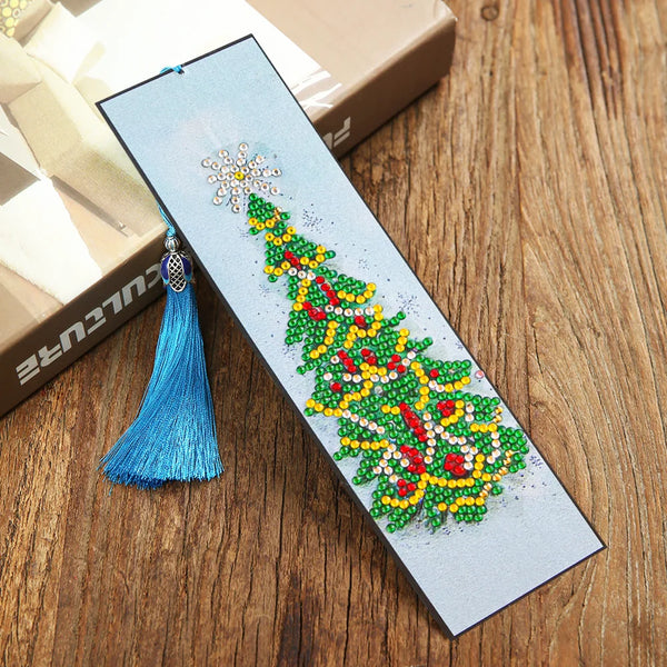 Christmas Tree Diamond Painting Bookmark