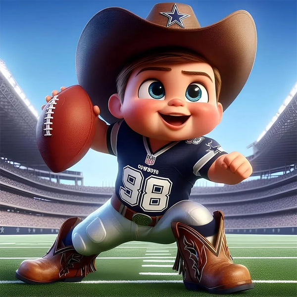 NFL Cowboys Mascot Diamond Painting