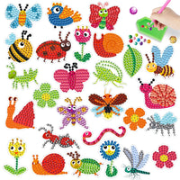 Cute Bugs Diamond Painting Sticker Set #1