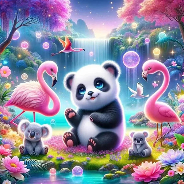 Cute Panda Diamond Painting