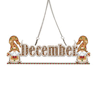 Monthly Diamond Painting Hanging Sign