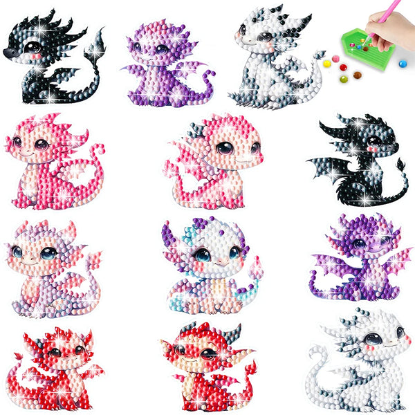 Dragon Diamond Painting Stickers