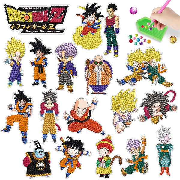 Dragonball Z Diamond Painting Sticker Set