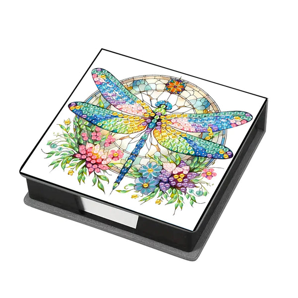 Dragonfly Diamond Painting Notecard Box
