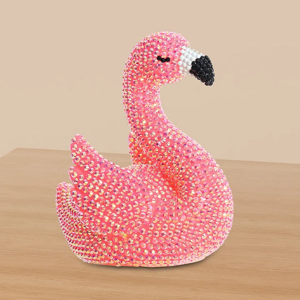 Flamingo Diamond Painting Night Light