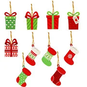 Gifts & Stockings Diamond Painting Tag Set