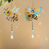 Honey Bee Diamond Painting Suncatcher Set