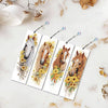 Horse & Flowers Diamond Painting Bookmark Set