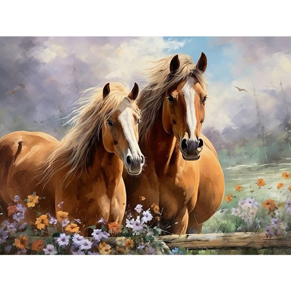 Horses Diamond Painting