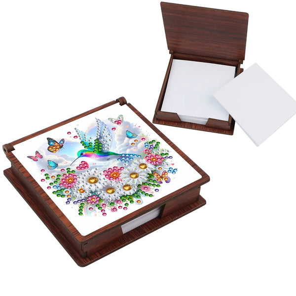 Hummingbird Diamond Painting Notecard Box