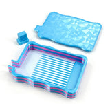 Multi-Colored Diamond Painting Sorting Trays w/Lid & Stopper