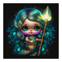 Mermaid Elf Girl Diamond Painting