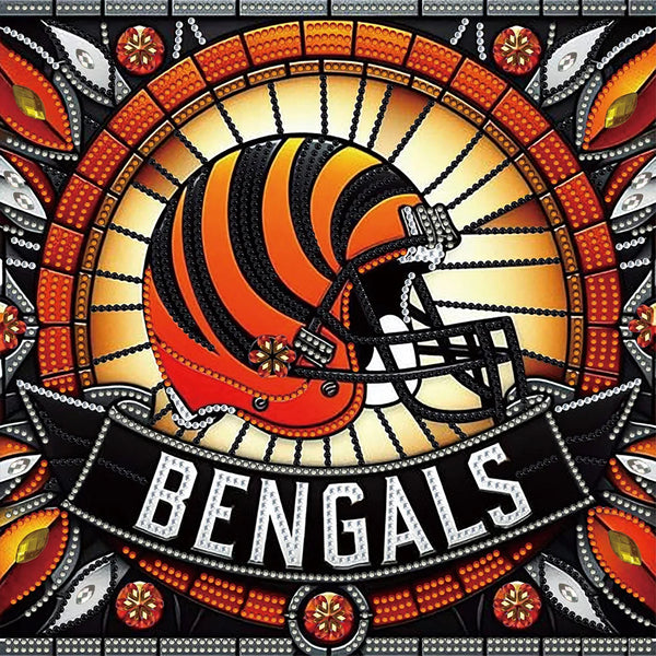 NFL Cincinnati Bengals Partial Diamond Painting