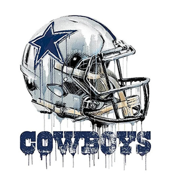 NFL Dallas Cowboys Helmet Diamond Painting