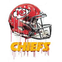 NFL Kansas City Chiefs Helmet Diamond Painting