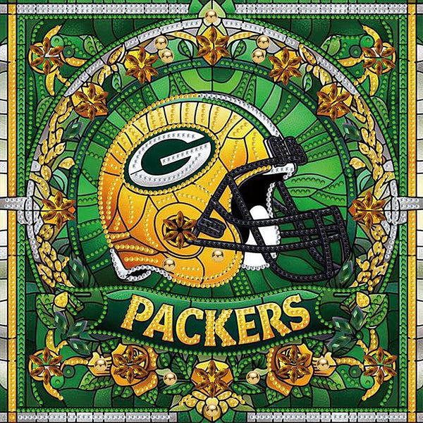 NFL Packers Partial Diamond Painting