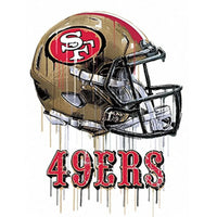 NFL San Francisco 49ers Helmet Diamond Painting