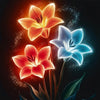 Neon Lily Diamond Painting