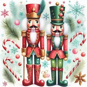 Nutcracker Christmas Candy Diamond Painting