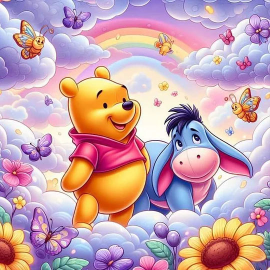 Pooh and Eeyore Diamond Painting