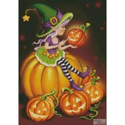 Pumpkin Elf Diamond Painting