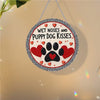 Puppy Kisses Diamond Painting Hanging Sign
