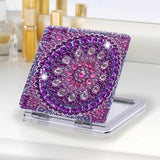 Square Mandala Diamond Painting Pocket Mirror