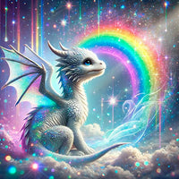 Rainbow Dragon Diamond Painting