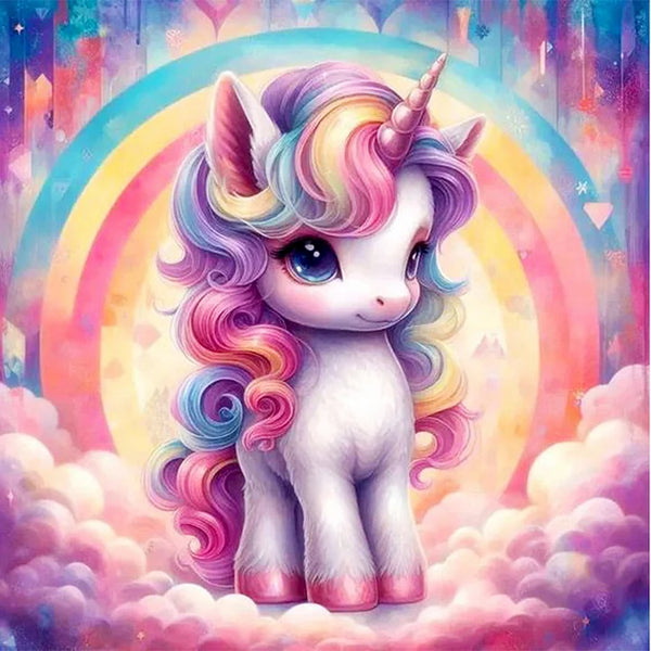 Rainbow Unicorn Diamond Painting