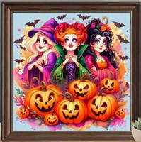 Hocus Pocus Witches Diamond Painting