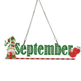 Monthly Diamond Painting Hanging Sign