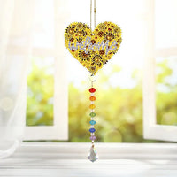 Sunflower Diamond Painting Suncatcher