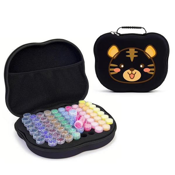 Tiger Diamond Painting Storage Bag