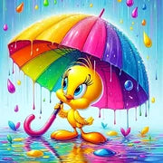 Tweety Bird Diamond Painting