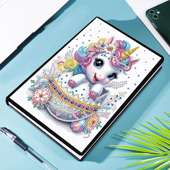 Unicorn Diamond Painting Notebook