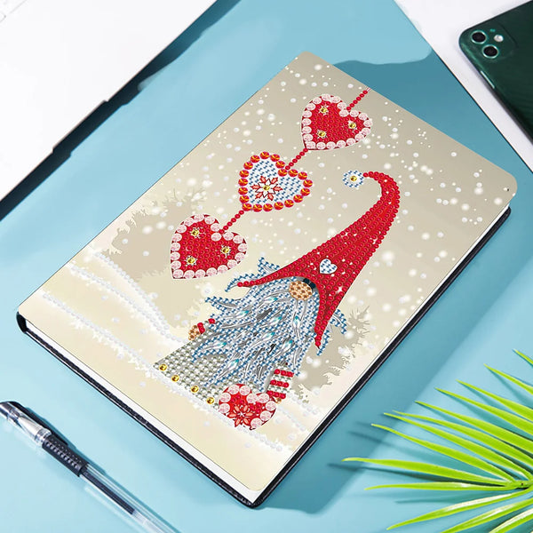 Winter Gnome Diamond Painting Notebook