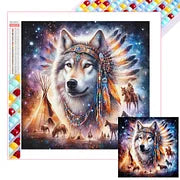 Wolf Chief Diamond Painting
