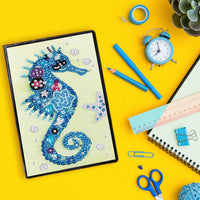 Seahorse Diamond Painting Notebook